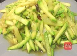 炝炒西葫的做法图解7