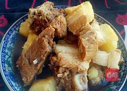 排骨紅燒肉燜土豆的做法圖解8