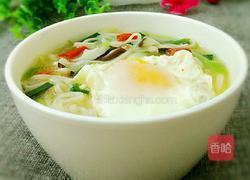 香菇鸡蛋面的做法图解10