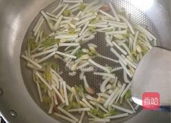 辣炒花生芽的做法图解3