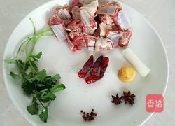 红烧香辣羊排的做法图解1
