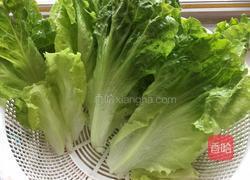 生菜包肉的做法图解2