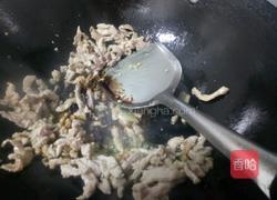 花菜炒肉丝的做法图解5