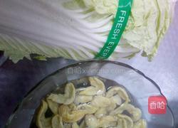  白菜炒腐竹的做法图解1