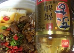 鸡杂蒸白玉豆腐的做法图解2