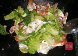 生菜炒三眼蟹的做法图解6