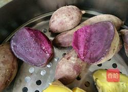 甜蜜紫薯泥的做法图解1