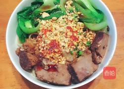 红烧牛肉油泼面的做法图解8