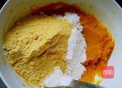 南瓜玉米饼的做法图解2