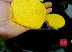 南瓜玉米饼的做法图解4