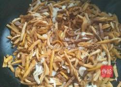 干黄瓜条炒肉的做法图解4