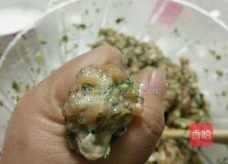 荠菜丸子的做法图解4