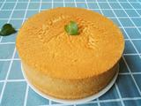 阳光橙味戚风蛋糕～八寸的做法[图]
