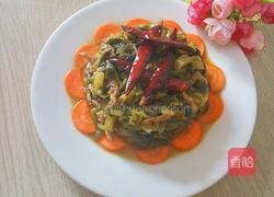 雪菜炒肉丝的做法图解10