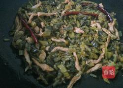 雪菜炒肉丝的做法图解7