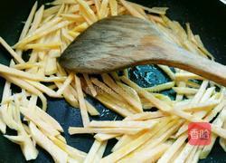 炒红薯丝的做法图解4