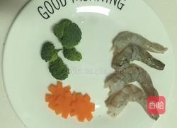 骨汤虾仁猫耳面的做法图解2