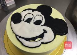 米奇卡通蛋糕的做法图解8