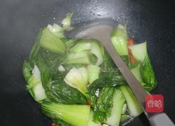 家常炒青菜的做法图解5