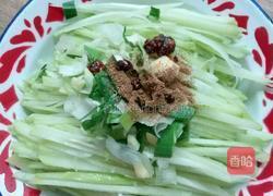 凉拌佛手瓜的做法图解3