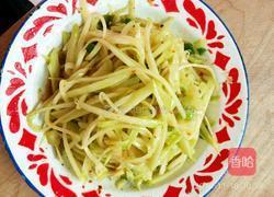 凉拌佛手瓜的做法图解5