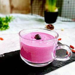 蜂蜜紫薯酸奶的做法[图]