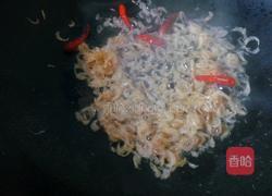 青菜炒虾皮的做法图解4