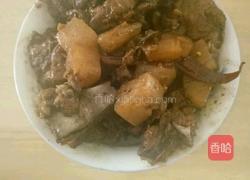 龙骨烧萝卜丁的做法图解7