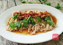 浇油金针菇的做法图解5