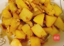 土豆焖饭的做法图解3
