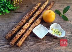 橙汁桂花山药的做法图解1