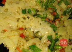 糖醋藕片的做法图解6