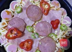 香肠培根披萨的做法图解9