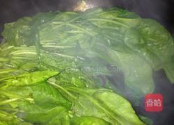 清炒波菜的做法图解2