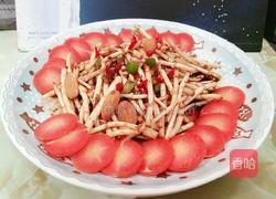 杏仁折耳根的做法图解1