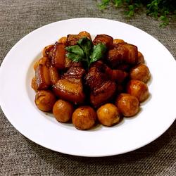 鹌鹑蛋红烧肉的做法[图]