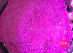 红心火龙果发糕的做法图解5