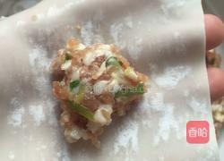 猪肉大葱馄饨的做法图解4