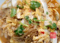 盐豆白菜炖粉丝的做法图解5