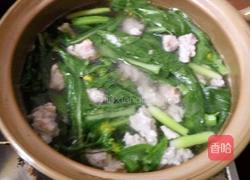 青菜肉末汤的做法图解6