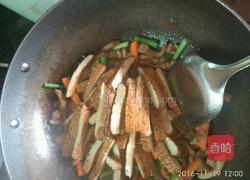 瘦肉炒豆干的做法图解6