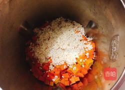 奶香南瓜米糊的做法图解3