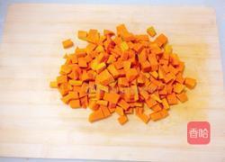 奶香南瓜米糊的做法图解2