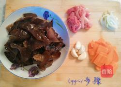 家常炒木耳的做法图解1