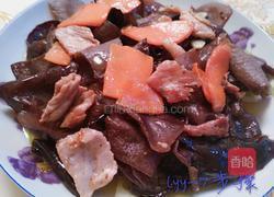 家常炒木耳的做法图解7