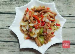 百合炒鲜鱿的做法图解10