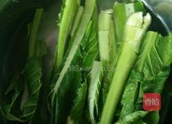 小白菜熬洋芋的做法图解2