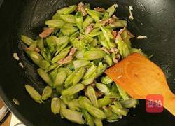 xo酱玉米粒炒菜心杆杆的做法图解7