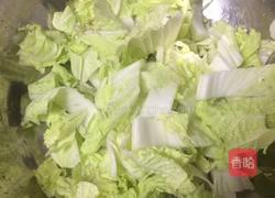 白菜菌菇的做法图解2