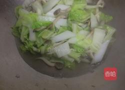 白菜菌菇的做法图解7